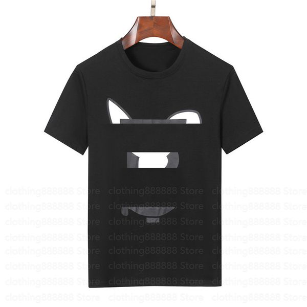 

2023 men's t-shirts men designer t shirts men women letter printed tshirts fashion summer short sleeve tees styles breathable t-shirts, White;black
