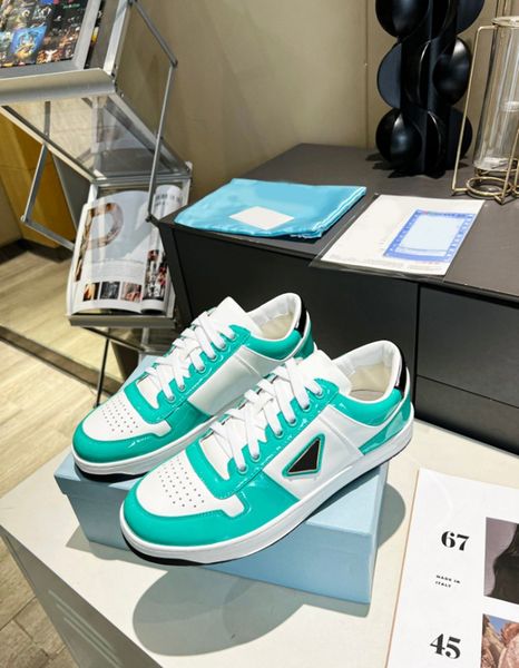 

casual shoes p designer sneakers men women downtown leather sneaker black blue white red green luxury basketball running size 35-46