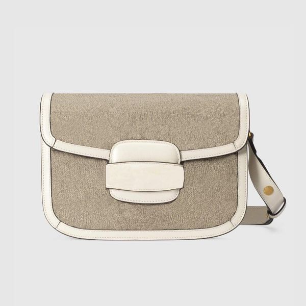 

fashion women's crossbody bag classic shoulder bag metal logo retro style casual purse