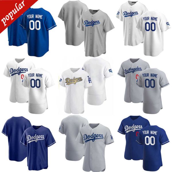 

custom jersey los''angeles''dodgers''men women youth 3 chris taylor 49 blake treinen 66 mitch white 64 caleb f, Blue;black