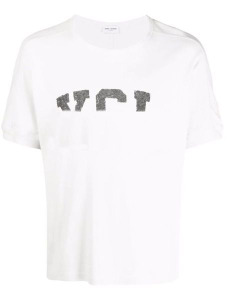 

new men's and women's t-shirt three-letter printing large logo couple style short sleeve design fashionable and simple, White;black