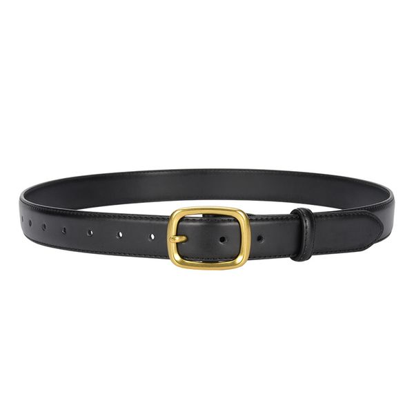 

new pin buckle leather waist belt casual retro belts women for jeans&pants 105cm length /2.8cm width fasguib accessories, Black;brown