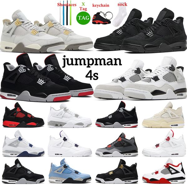 

jumpman 4 4s basketball shoes for men women university blue white oreo taupe haze bred sail court purple mens trainers sport sneakers 4uko
