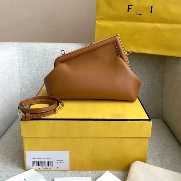 

large fashion boston bag fend first classic genuine leather crossbody make up shoulder strap women's men wallet luxury tote clutch trav