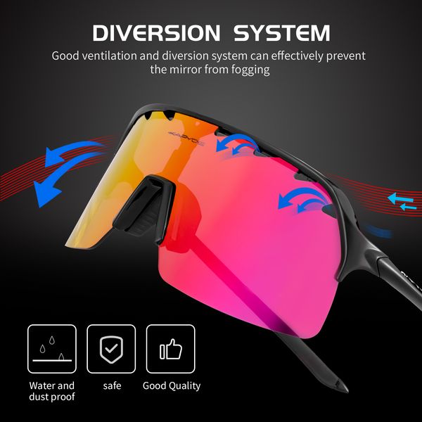 

sunglasses polarized bicycle glasses for men cycling tr90 women mtb sports goggles mountain bike eyewear 230202, White;black