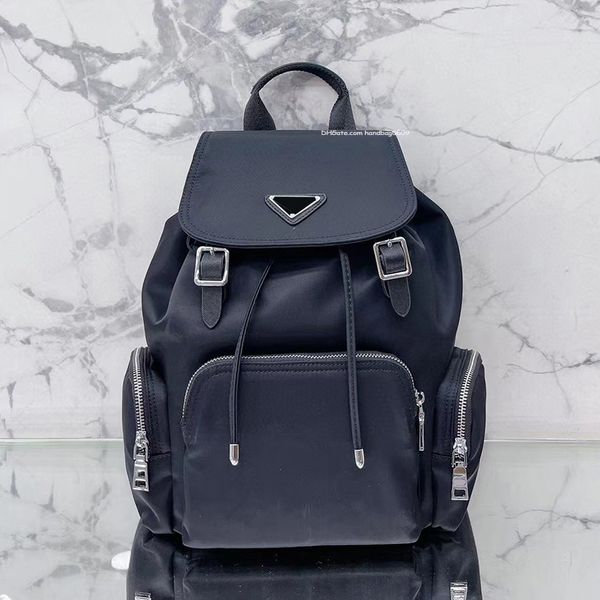 

designer bag backpack boy leisure triangle ruck sack designers pack girl rucksack handbag purse student bag wallet handbag school bag nylon