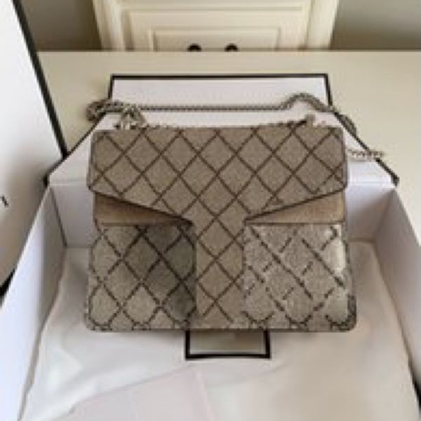 

genuine leather flap chain vintage should bag 4 colors in 3 size designer woman crossbody bags ebony canvas antique silver-toned hardware wi