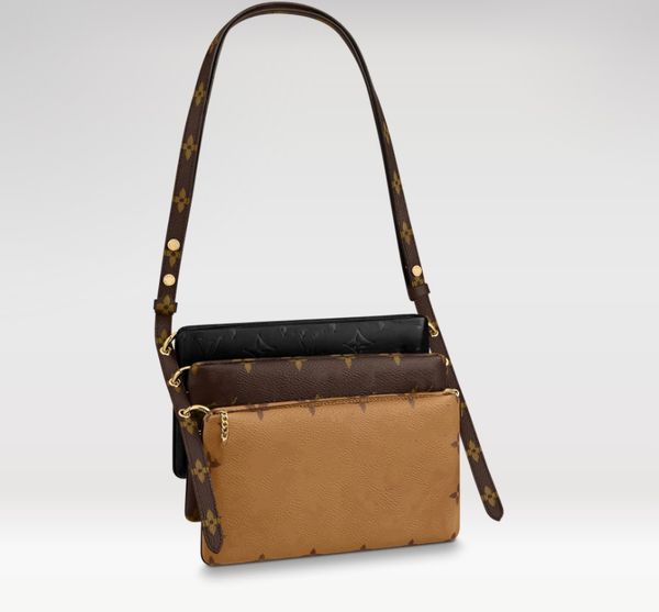 

women's three-piece mini shoulder bag handbag m45412