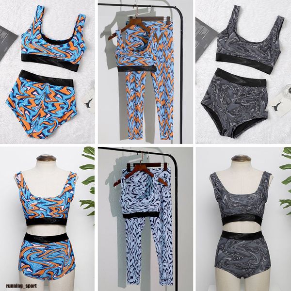 

women intimates ladies bikini set full letter printed cross strap beachwear textile women summer beach swimming wear confidante halter swims, White