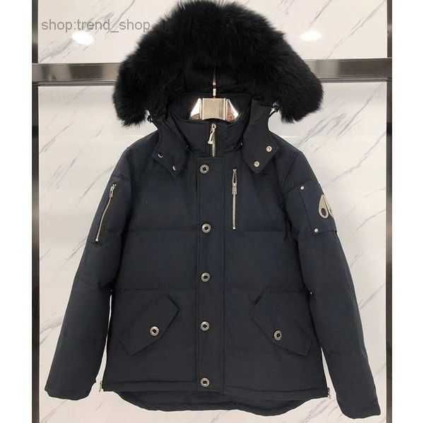 

moose moose down parkas ship fast winter coats outdoor warm man coate outwear jackets 2 rfhj winter jacket 1 u971, Black