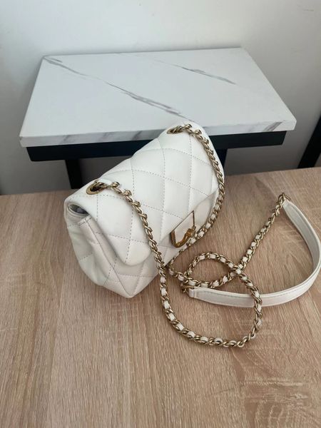 

shopping bag four-color student soft sheepskin 5a premium leather crossbody bag new hardware crossbody bag carrying gold chain exquisite ret