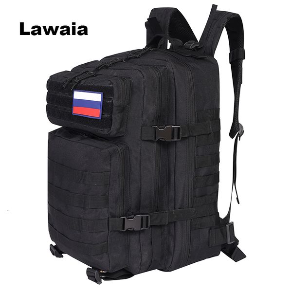 

backpack lawaia tactical 50l 1000d nylon waterproof outdoor military rucksacks hunting sports camping hiking 230201