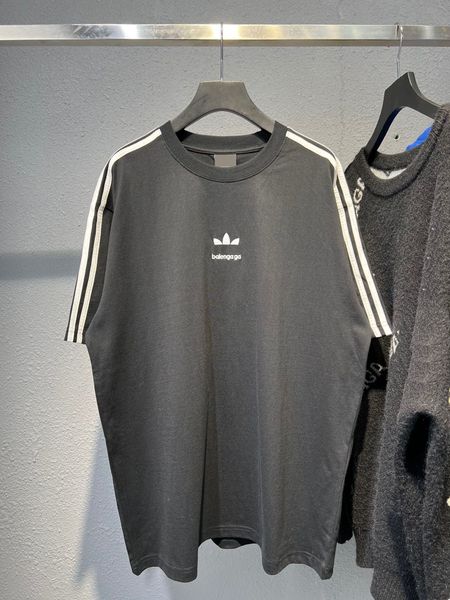 

men's plus tees & polos designer roundhirt plus size neck embroidered and printed polar style summer wear with street pure cotton 77xw, Black;brown