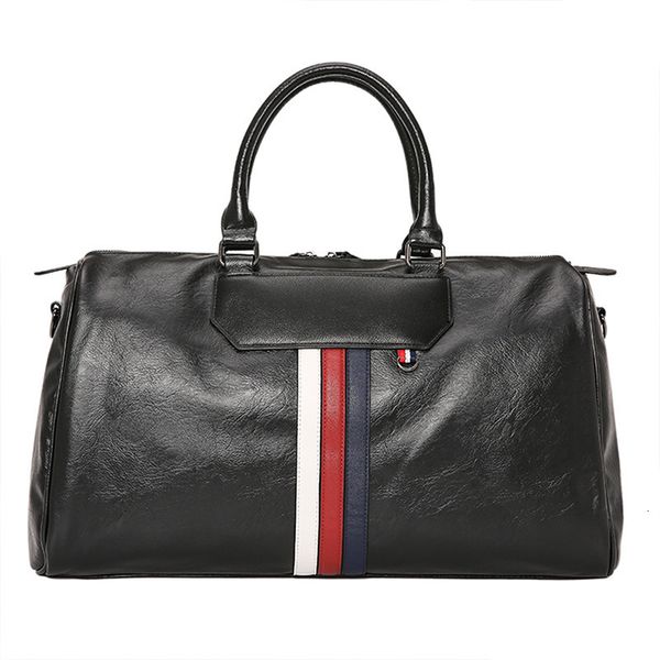 

duffel bags men's bag bucket travel large capacity hand luggage brand leather sports multifunctional lapmen hand 230202