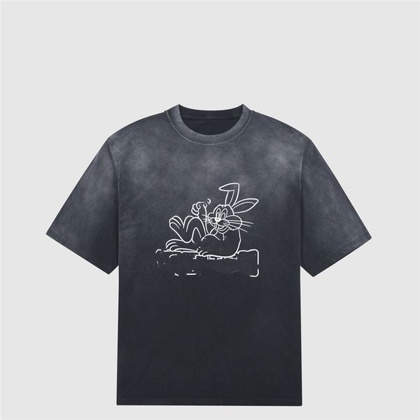 

men's t-shirts fashion men t-shirt 2023 louiseity new cotton soft wrinkle resistant printing letters casual student couple short lining, White;black