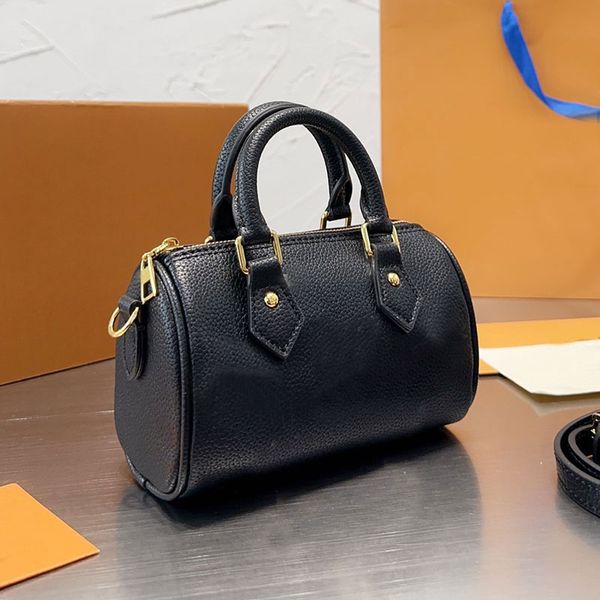 

speedy cross body mini bag pillow boston nano shoulder shopping genuine leather handbags underarm women bags handbag purse pouch wallet prin