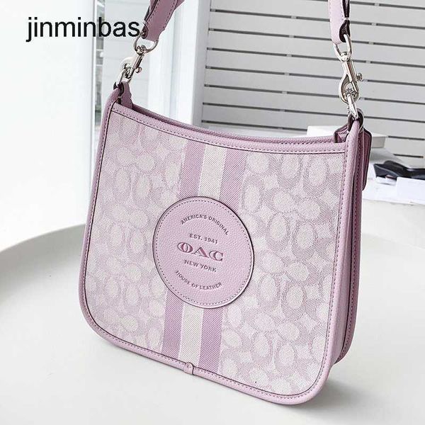 

50% discount in stores 2023 fashion bag new bag female dempsey file file postman classic old flower badge totez5cz