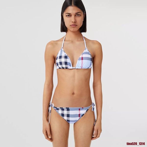 

mix 20 styles swimsuit intimates classics brown bikini set women fashion swimwear bandage bathing suits with pad tags, White