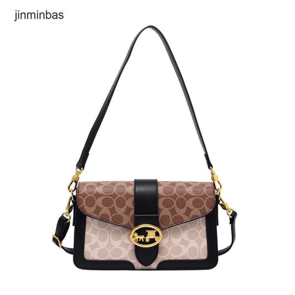 

50% discount in stores 2023 fashion bag summer new style simple fashion advanced texture bag women's korean popular trend crossbody sin