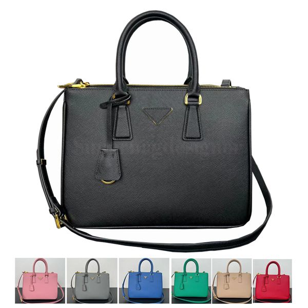 

2023 7a designer bag milano large classic saffiano retro tote fashion messenger handbags in genuine leather women man unbusiness handle mirr