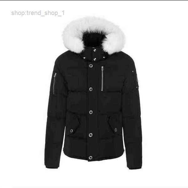 

canada down jacket moose coats high real fur canadian 3q parka g 7 2nxb, Black