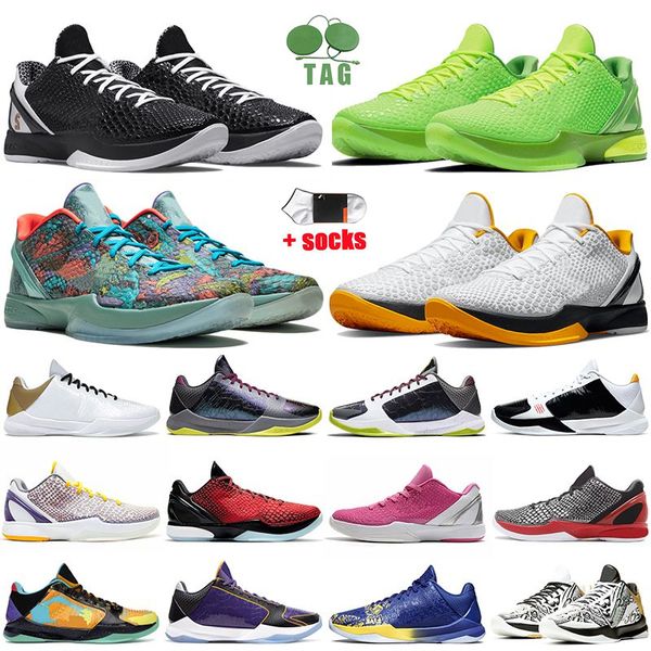

kobe 6 mamba mens basketball shoes kobes 5 protro prelude mambacita grinch think pink alternate bruce lee del sol big stage what if pack tra