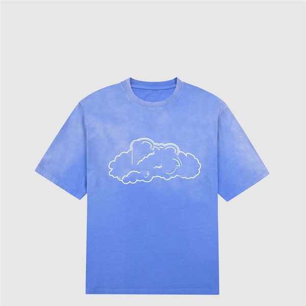 

men's t-shirts fashion men t-shirt 2023 louiseity new cotton soft wrinkle resistant printing letters casual student couple short lining, White;black