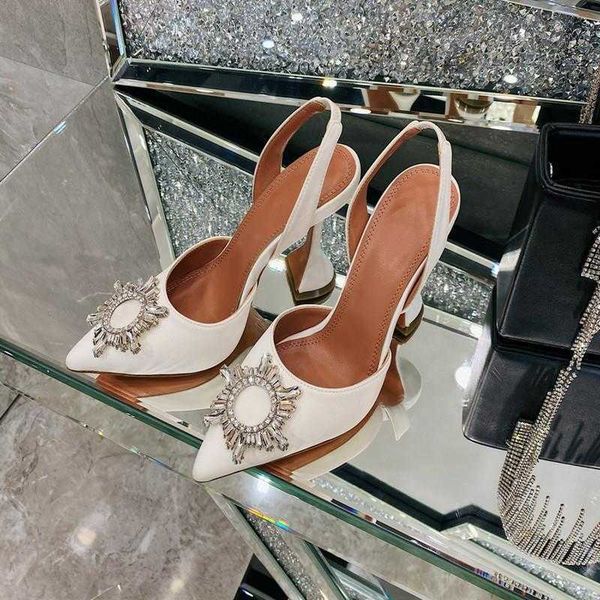 

brand causal new fairy style sandals flower buckle high heels pointed wine cup and silk hollow women's shoes, Black