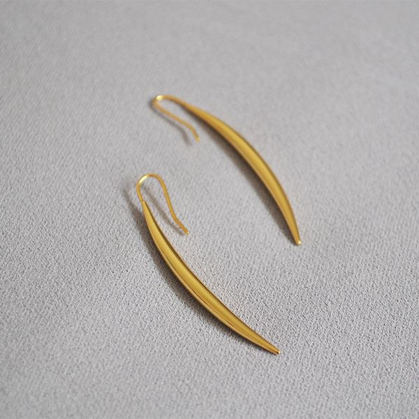 

chandeliers dangles earrings 925 silver dangle chandelier round metal earrings heart-shaped diamonds long curved hook crescent-shaped retro