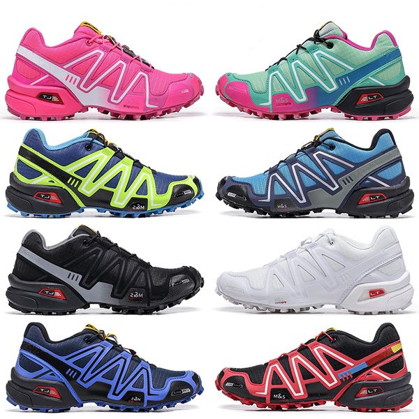 

speed cross 3.0 cs mens running shoes mesh triple black white blue red yellow green speedcross men women trainers outdoor sports sneakers 36