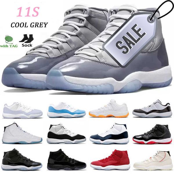 

cool grey mens basketball shoes jumpman 11s concord bred pure violet space jam cap and gown 11 72- low win like 82 96 legend blue rose 7s6, Black