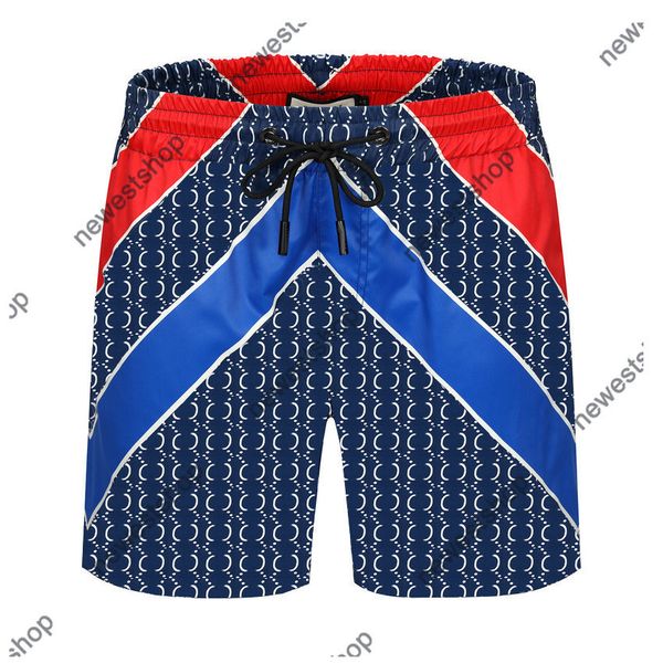

2023 summer mens shorts designer luxury beach pants version short pant fashion casual geometry print patchwork mesh swimming trunks breeches, White;black