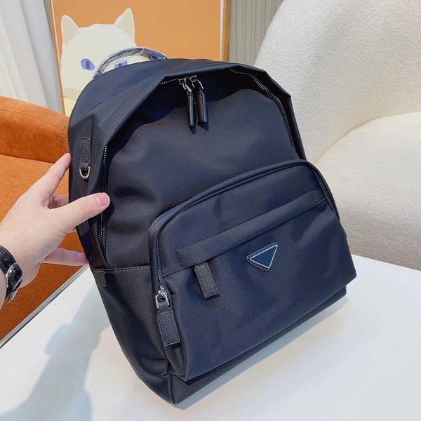 

mens backpacks school bags designer backpack large capacity back pack shoulder bags outdoor bag triangle 5a 2023