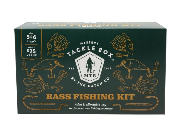 

mystery tackle box fishing kit bass