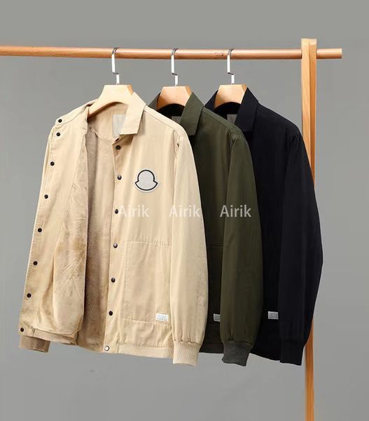 

autumn designer men's jacket spring cp coat fashion button cardigan men's sports outdoor wear casual coat men's bicycle fashi, Black;brown
