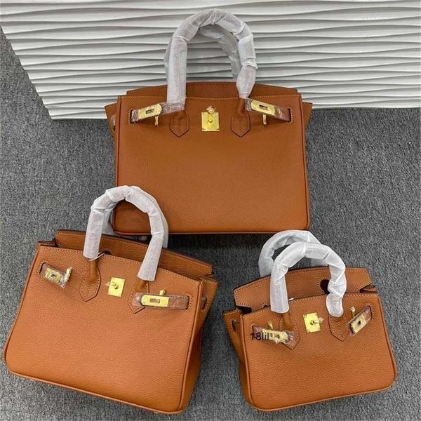 

designer birkin herme bags 2022 new mini bag togo layer lychee grain cow leather one shoulder messenger handbag c06m