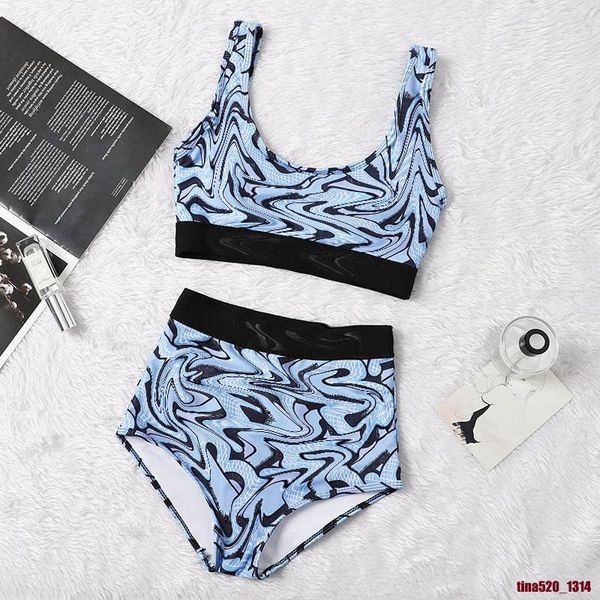 

women's bikinis intimates fashion inverted triangle swimwear women's swimsuit high element bikini female two piece set 4 colors, White