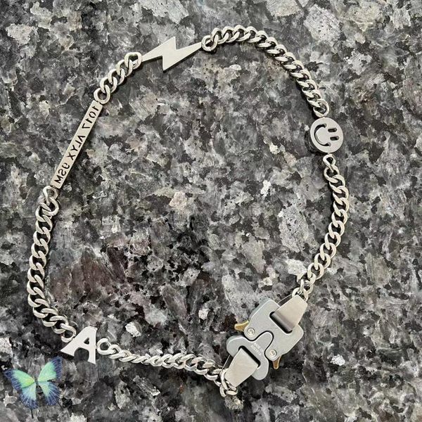 

chains 2023 fashion men women alyx 1017 9sm hero necklace, Silver