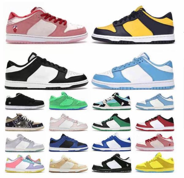 

dunksb designer running shoes dunks lows black white panda university blue kentucky syracuse vintage fog mens trainers sports outdoor 2023