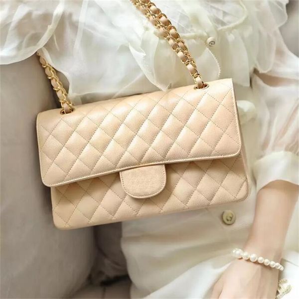 

10a mirror quality tote bag classic caviar designer bag flap bag designer women cross body bags luxuries designers shoulder handbag 25.5cm w