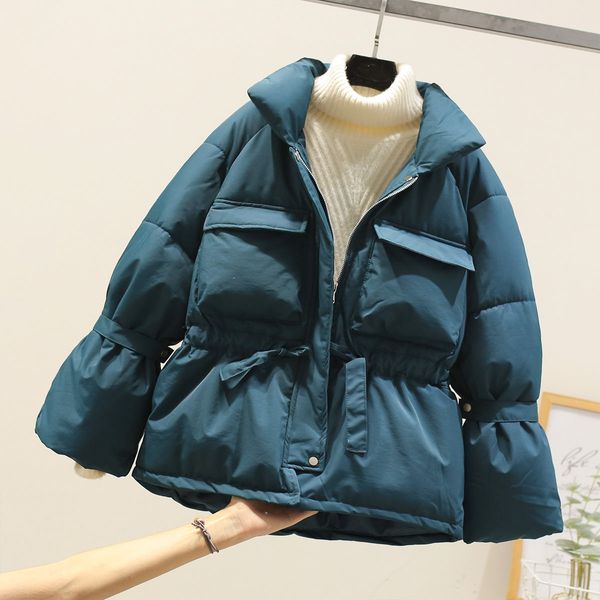 

women's down & parkas large winter jacket women 90% white duck coat thick warm hooded puffer female snow, Black