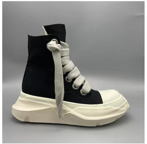

designer women classic ankle boots street dancing rick black leather men boot lace up high short boots causal shoes owen woman fashion sneak