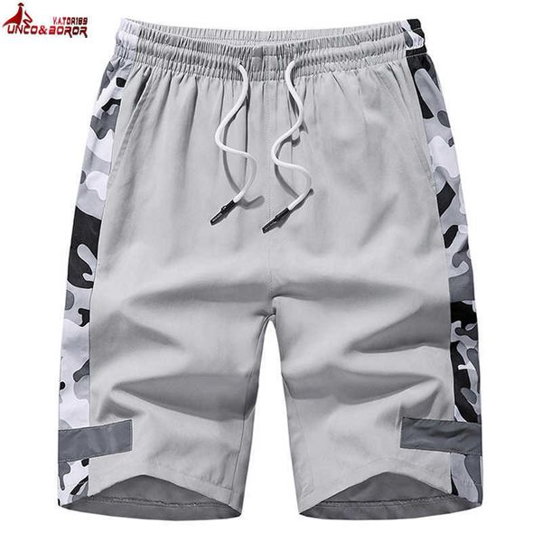 

men's shorts plus size 7xl 8xl bermuda masculina men camouflage short homme fitness reflective streetwear for sporting sweatpants y2302, White;black