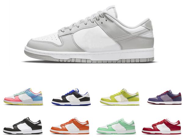 

2023 chunky low men women running shoes panda sashiko bears red green opti yellow acg terra outdoor trainers sports shoe sneakers size 36-46