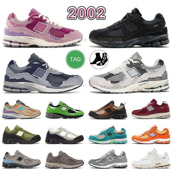

new 2002r 2002 r casual shoes designer men women phantom black running shoe basement beige light blue rain cloud grey protection pack sea sa