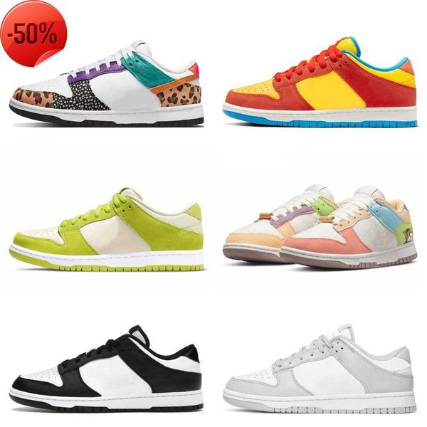 

designers sb casual sports shoes animal dunks paisley unc blue stars black women men white trainers union low green world champ sun club