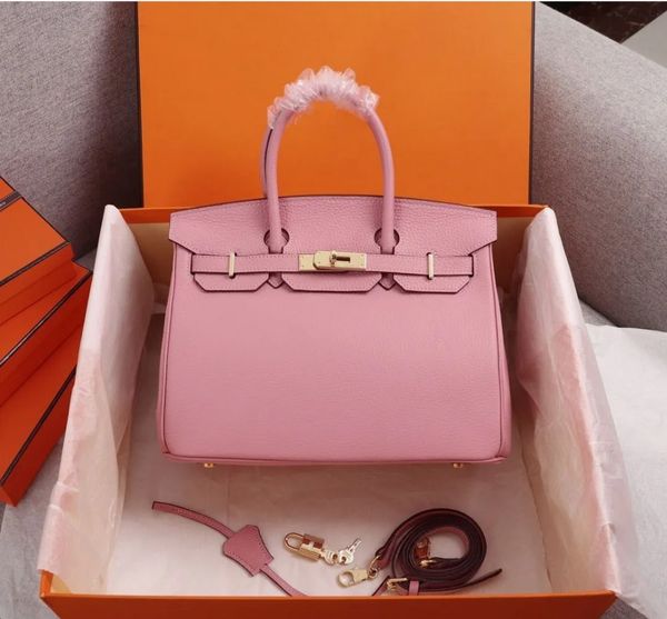 

2023 birkin bag upgrade new luxury brand candy color series 5a large capacity