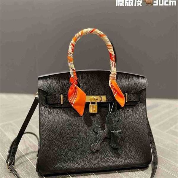 

designer bags herme birkin handmade fashion lychee women classic togo 2022 handbag large capacity 30 handbags 18lil8