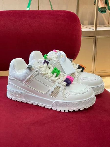 

2023 new fashion women's shoes mixa sports shoes color letters decorative casual shoes 1ab8sg