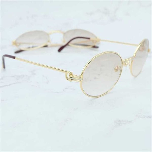 

24% off 2023 retro oval men metal stylish carter sunglass mens classic driving shade eyewear brand designer, White;black